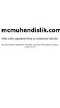 Mobile Screenshot of mcmuhendislik.com