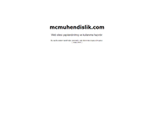 Tablet Screenshot of mcmuhendislik.com